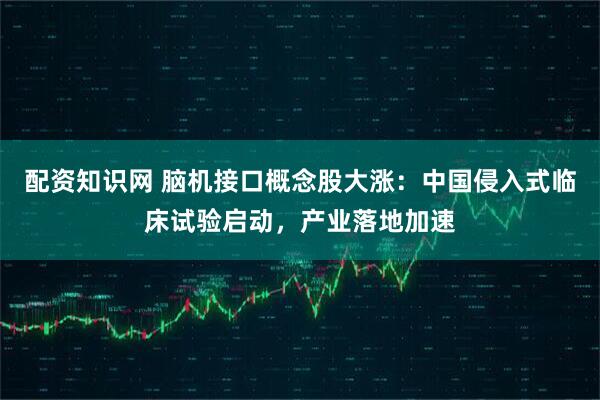 配资知识网 脑机接口概念股大涨：中国侵入式临床试验启动，产业落地加速